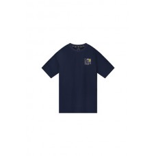 Bellaire T-shirt chest print Navy Blazer